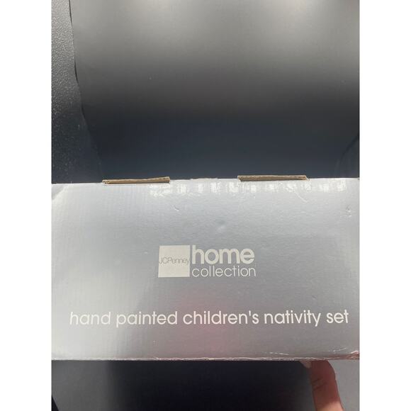 JC Penny Children Figure Nativity Set Holy Night Christmas Holiday 11 piece - Picture 2 of 2